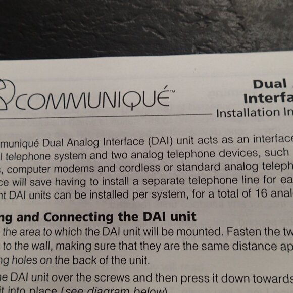 DSC Communique Home Phone System Dual Analog Interface Unit - Picture 8 of 8